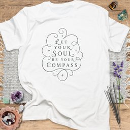 Inner Compass T Shirt Gift For Yoga Lover