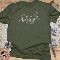 Blessed Today T Shirt Gift For Yoga Lover