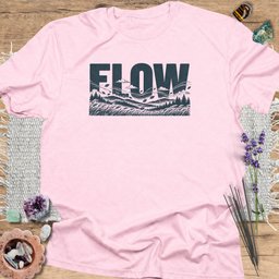 Flow T Shirt Gift For Yoga Lover
