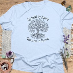 Guided By Spirit T Shirt Gift For Yoga Lover