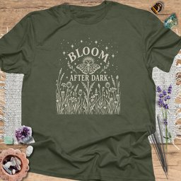 Bloom After Dark T Shirt Gift For Yoga Lover