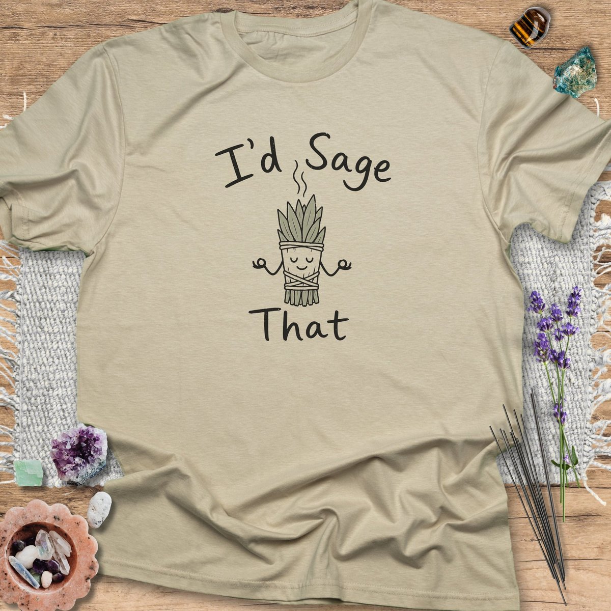 Id Sage That T Shirt Gift For Yoga Lover