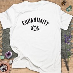 Equanimity T Shirt Gift For Yoga Lover