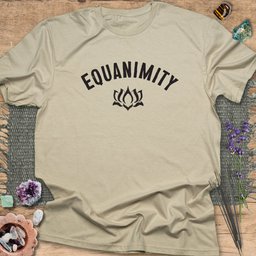 Equanimity T Shirt Gift For Yoga Lover