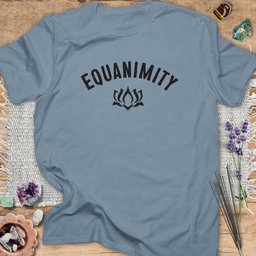 Equanimity T Shirt Gift For Yoga Lover