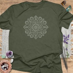 Boho Mandala T Shirt Gift For Yoga Lover