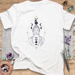 Celestial Buddha T Shirt Gift For Yoga Lover