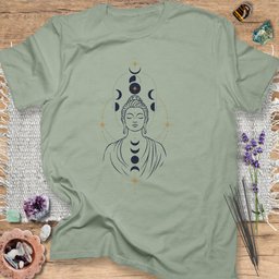 Celestial Buddha T Shirt Gift For Yoga Lover