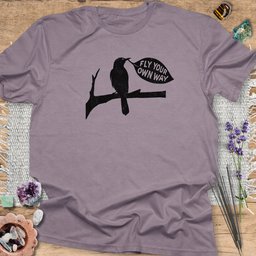 Fly Your Own Way T Shirt Gift For Yoga Lover