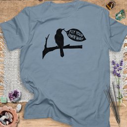 Fly Your Own Way T Shirt Gift For Yoga Lover