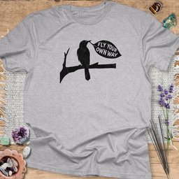 Fly Your Own Way T Shirt Gift For Yoga Lover