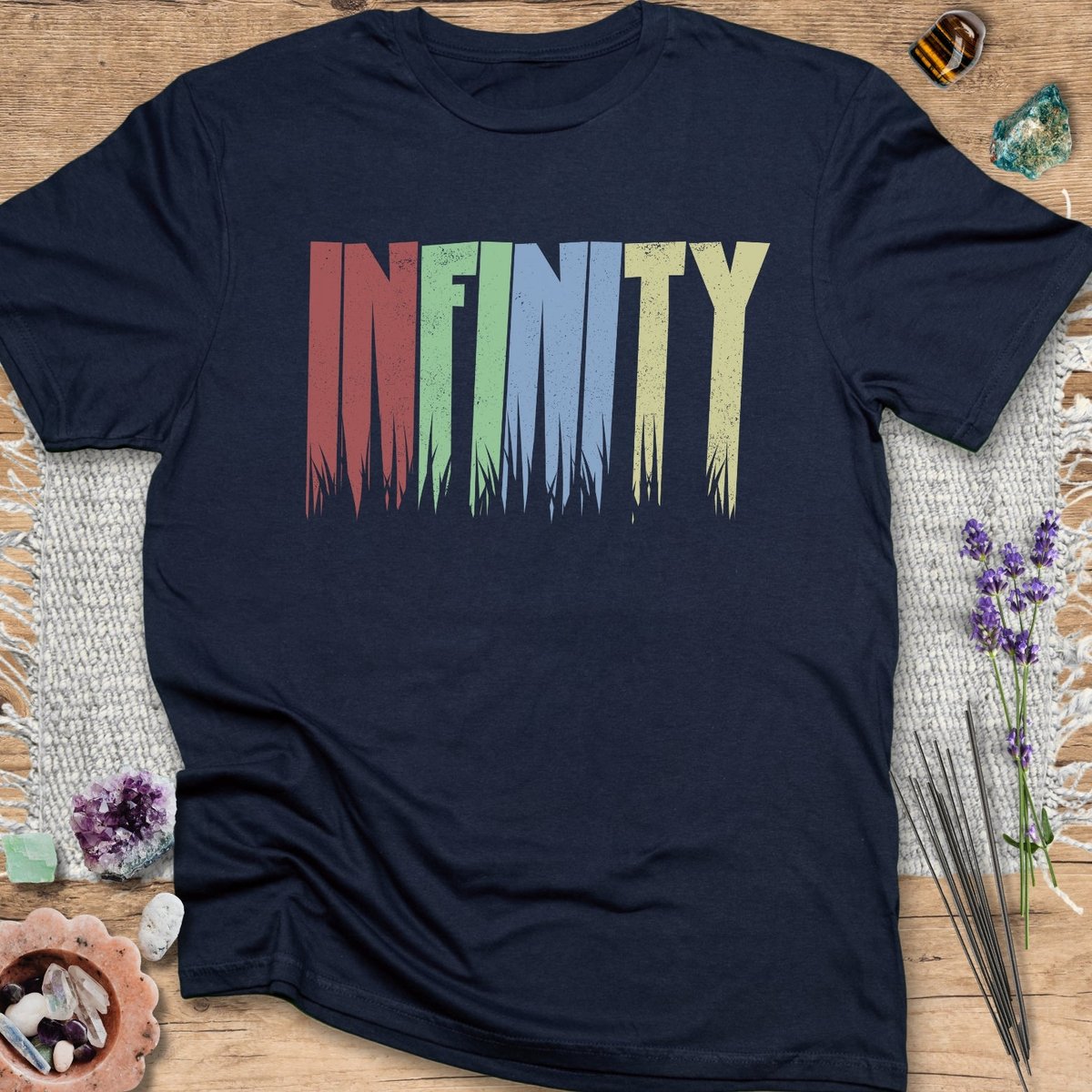 Infinity T Shirt Gift For Yoga Lover