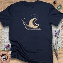 Celestial Moon Snail T Shirt Gift For Yoga Lover