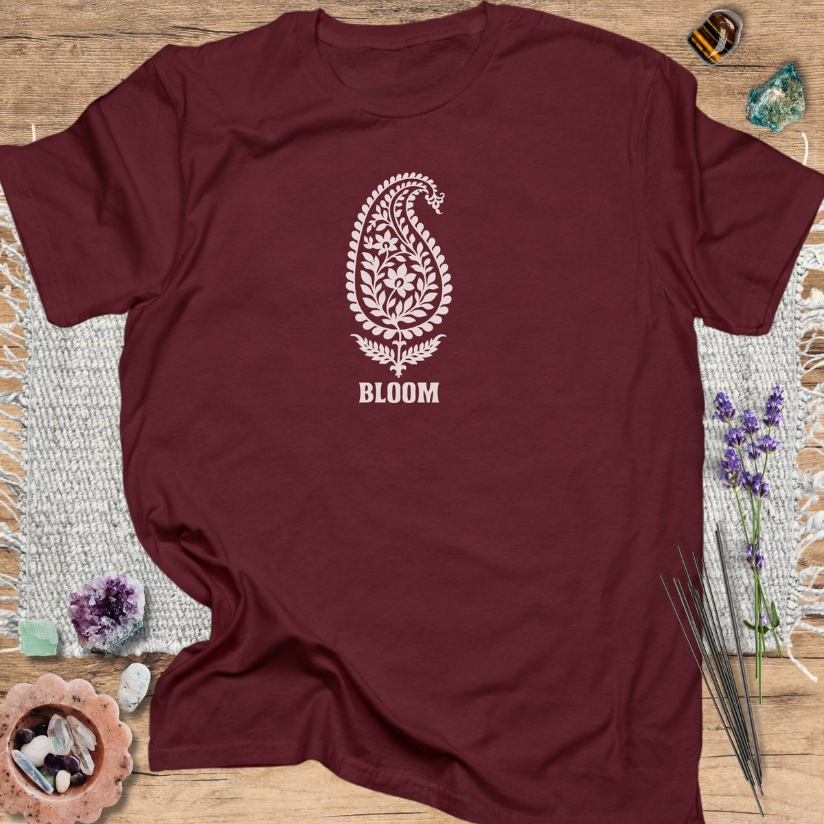 Bloom T Shirt Gift For Yoga Lover