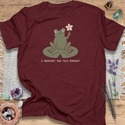 I Brought You This Moment T Shirt Gift For Yoga Lover