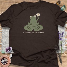 I Brought You This Moment T Shirt Gift For Yoga Lover