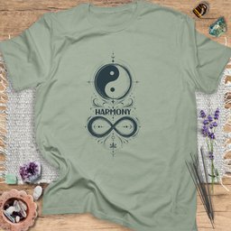 Harmony Yin Yang T Shirt Gift For Yoga Lover