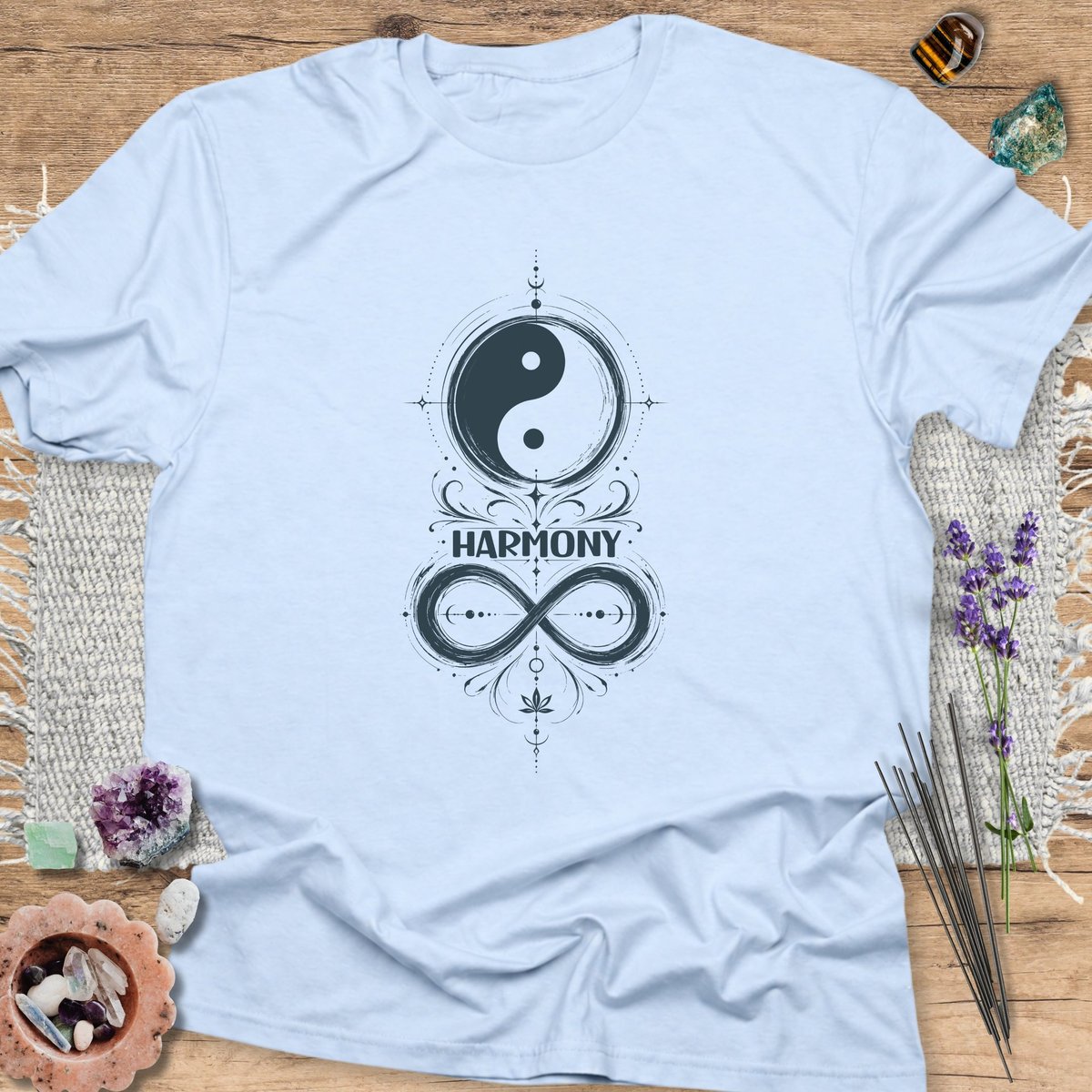Harmony Yin Yang T Shirt Gift For Yoga Lover