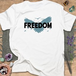 Freedom T Shirt Gift For Yoga Lover