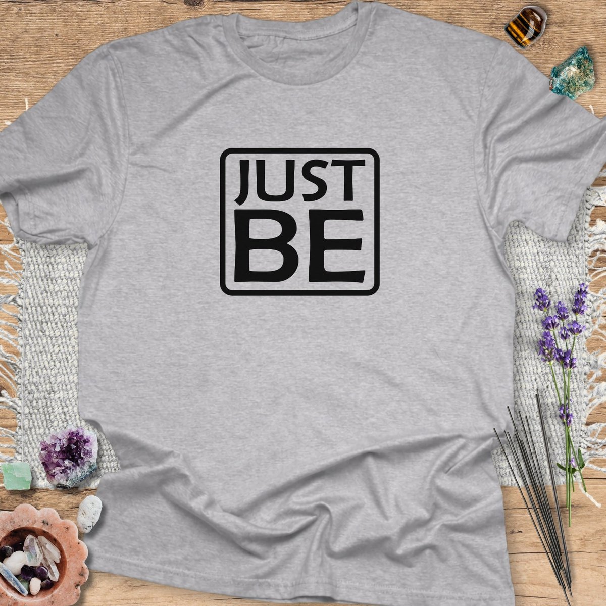 Just Be T Shirt Gift For Yoga Lover