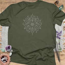 Lotus Eye T Shirt Gift For Yoga Lover