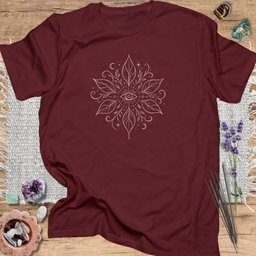 Lotus Eye T Shirt Gift For Yoga Lover