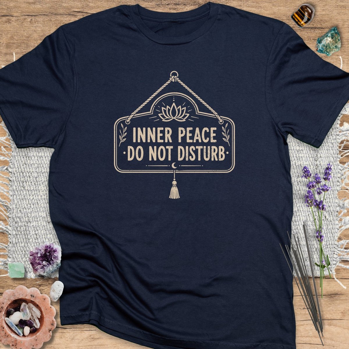 Inner Peace Do Not Disturb T Shirt Gift For Yoga Lover