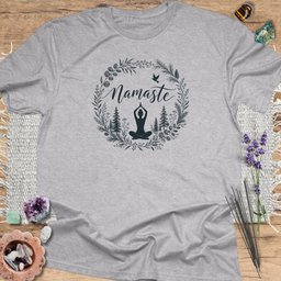 Namaste T Shirt Gift For Yoga Lover