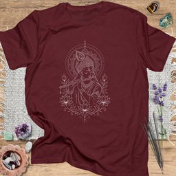 Krishna T Shirt Gift For Yoga Lover