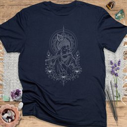 Krishna T Shirt Gift For Yoga Lover
