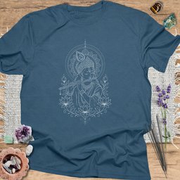 Krishna T Shirt Gift For Yoga Lover