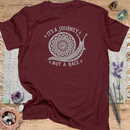 Its A Journey T Shirt Gift For Yoga Lover