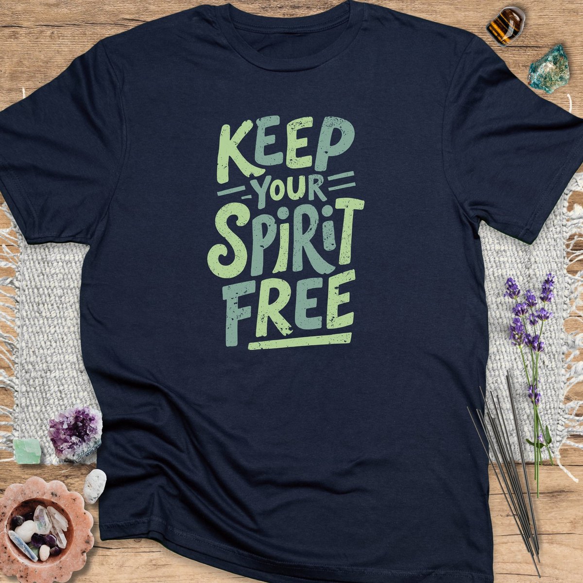 Keep Your Spirit Free T Shirt Gift For Yoga Lover