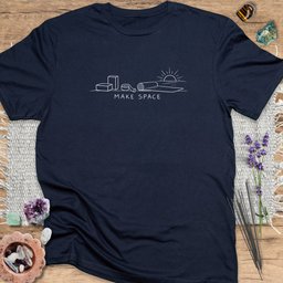 Make Space T Shirt Gift For Yoga Lover