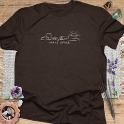 Make Space T Shirt Gift For Yoga Lover