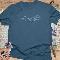 Make Space T Shirt Gift For Yoga Lover