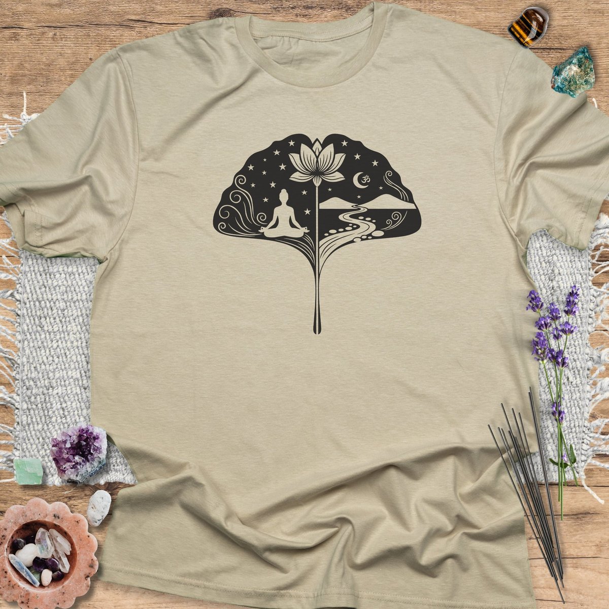 Lotus Leaf Yoga T Shirt Gift For Yoga Lover