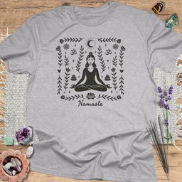 Namaste Yoga T Shirt Gift For Yoga Lover