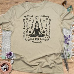 Namaste Yoga T Shirt Gift For Yoga Lover