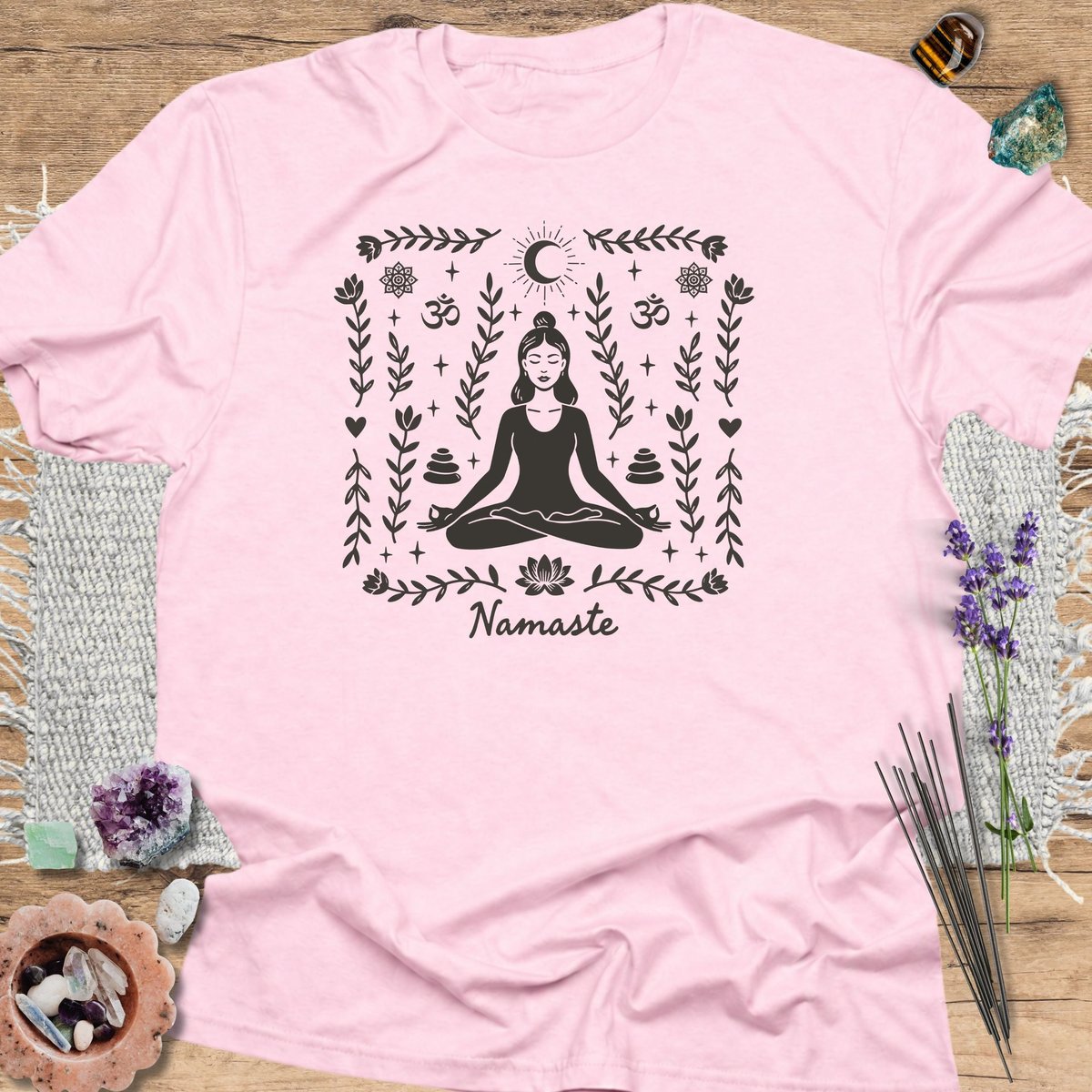 Namaste Yoga T Shirt Gift For Yoga Lover
