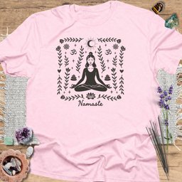 Namaste Yoga T Shirt Gift For Yoga Lover
