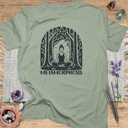 Metamorphosis T Shirt Gift For Yoga Lover