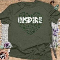 Inspire T Shirt Gift For Yoga Lover