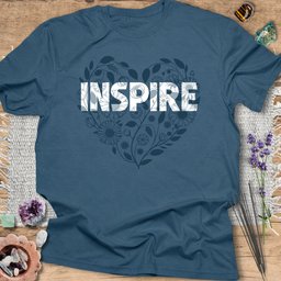 Inspire T Shirt Gift For Yoga Lover