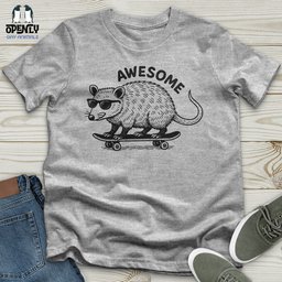 Awesome Opossum Softstyle Tee Gift For Animal Lover