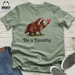 Be A Jimothy Unisex T Shirt Gift For Animal Lover