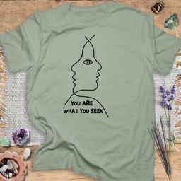 You Are What You Seek T Shirt Gift For Yoga Lover