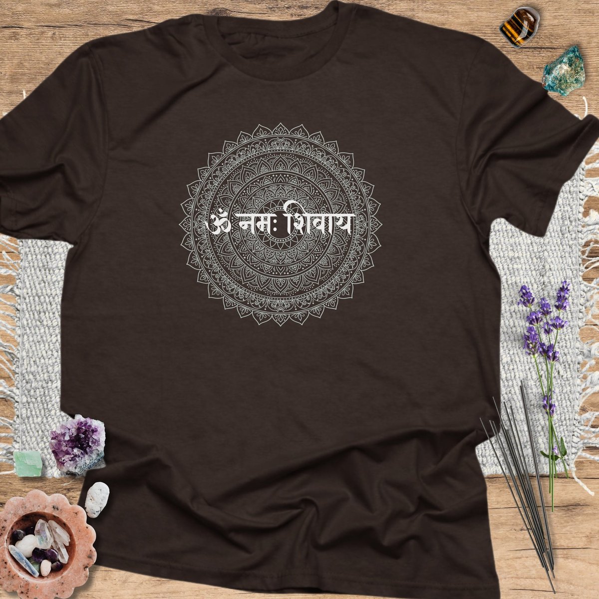 Om Namah Shivaya Mandala T Shirt Gift For Yoga Lover