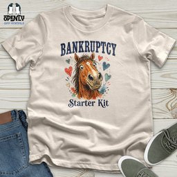 Bankruptcy Starter Kit Unisex T Shirt Gift For Animal Lover
