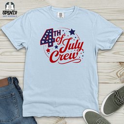 4th Of July Crew Heavy Cotton Comfort Colors Tee Gift For Animal Lover